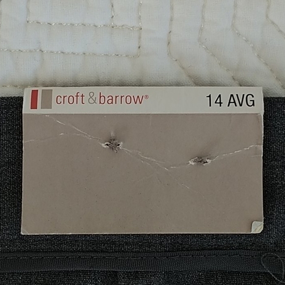 Croft & Barrow Stretch Dress Pants sz14 - Picture 4 of 6